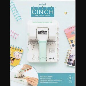 NIB We R Memory Keepers Mini Cinch Bookbinding Machine